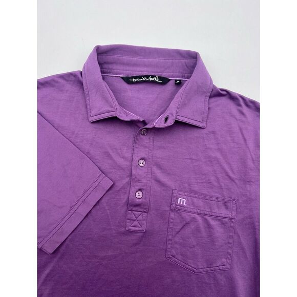 Travis Mathew Other - Travis Mathew Performance Pima Cotton Golf Polo Shirt Soft Purple Mens Small‎
